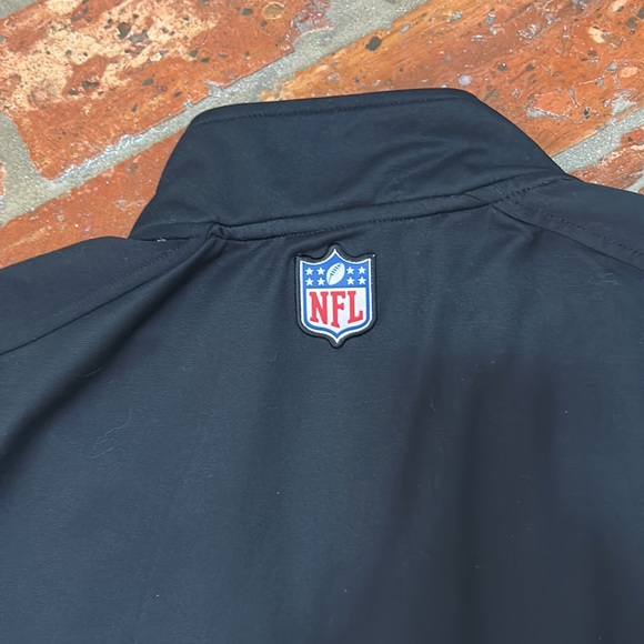 NFL Onfield Apparel New Orleans saints quarter zip Nike Pullover szM - Picture 9 of 11